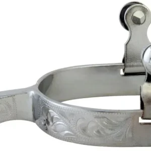 Western CP Floral 10pt Youth Spurs
