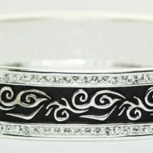 Western Edge Filigree Crystal Bracelet