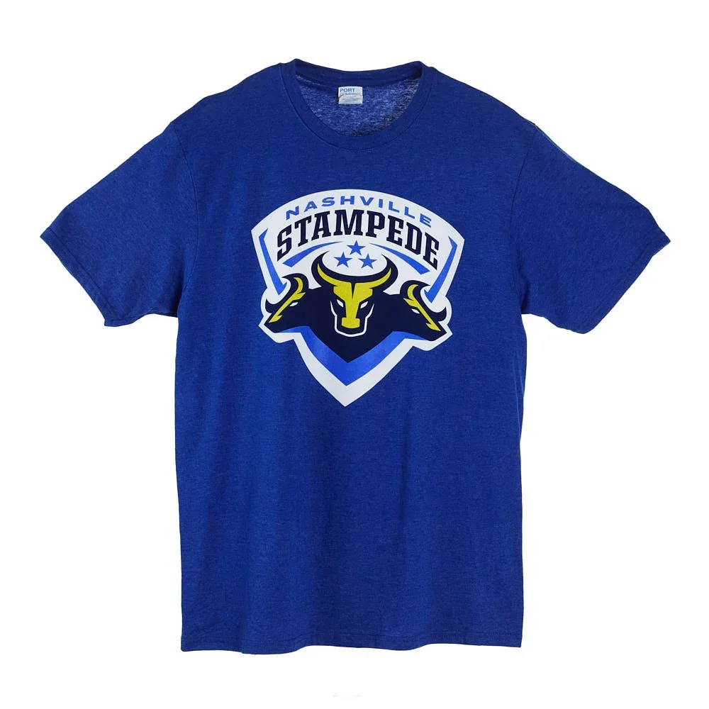 Western Horseman Nashville Stampede Heather Royal Fan Favorite Tee - Image 2