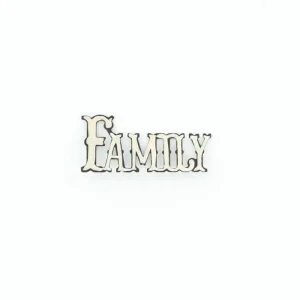 Western Moments Family Magnet White