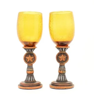 Western Moments Silverado Wine Glass Set