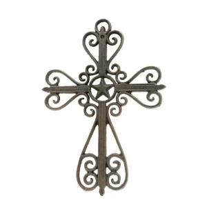 Western Moments Star Wall Cross
