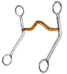 Western SS Copper Med Port Curb Bit