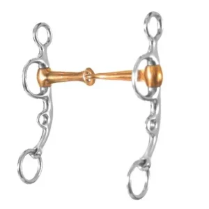 Western SS Copper Mouth Snaffle Argentine Bit