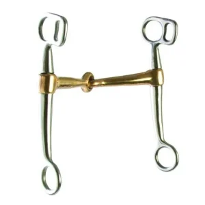 Western SS Copper Snaffle Tom Thumb Bit