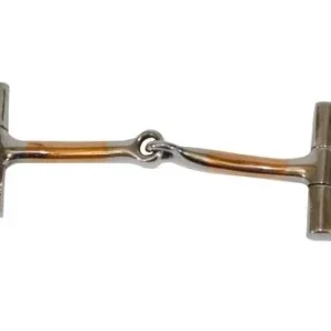 Western Sweet Iron D-Ring Snaffle Bit