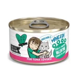 Weuva B.F.F. Originals Tuna & Pumpkin Valentine Dinner in Gravy Minced Canned Cat Food