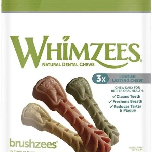 Whimzees Brushzees Dental Treats - Small