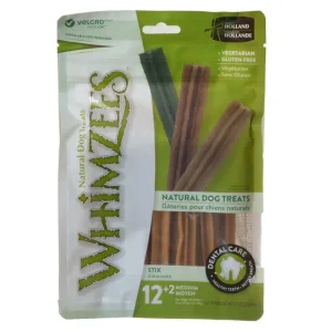 Whimzees Natural Dental Care Stix Dog Treats