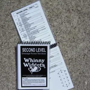 Whinny Widgets 2015 Dressage Test Book - 2nd Level