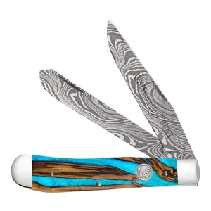 Whiskey Bent Knives Traditional Trapper Folding Pocket Knife