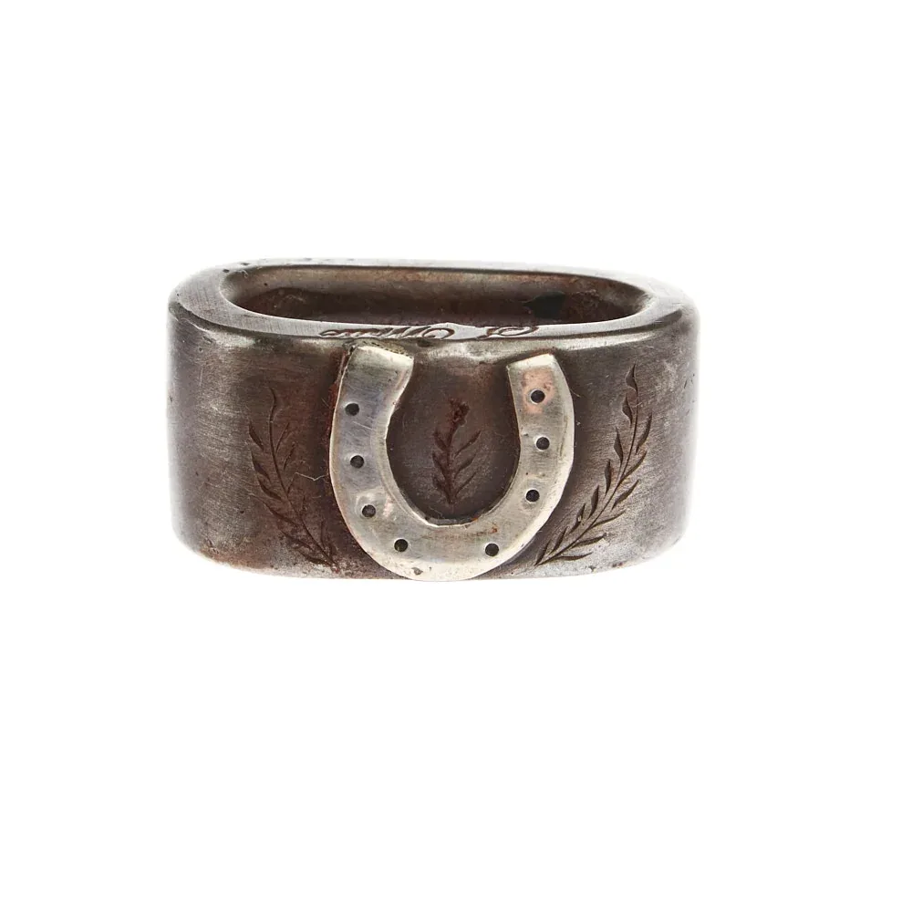 White`S Bits And Spurs Horseshoe Horn Knot