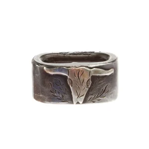 White`S Bits And Spurs Steer Head Horn Knot