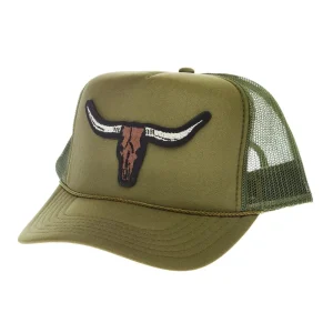 Wild Junkie Steer Patch Trucker Hat