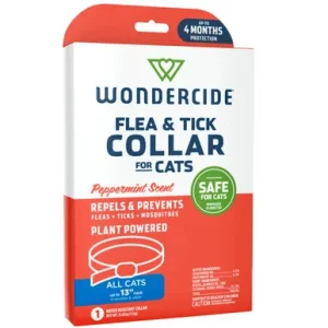 Wondercide Flea & Tick Collar for Cats w/ Natural Essential Oils