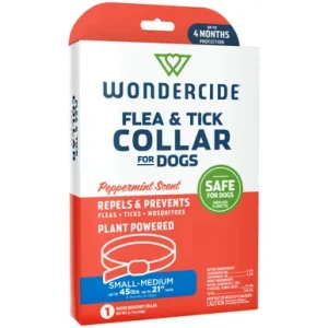 Wondercide Flea & Tick Collar for Dogs w/ Natural Essential Oils