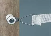 Wood Post End Tension 1.5 Inch 2 Pack Silver