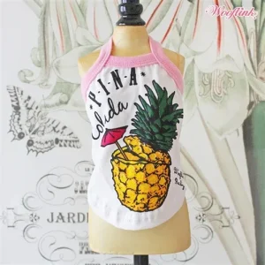 Wooflink Pina Colada Top in White