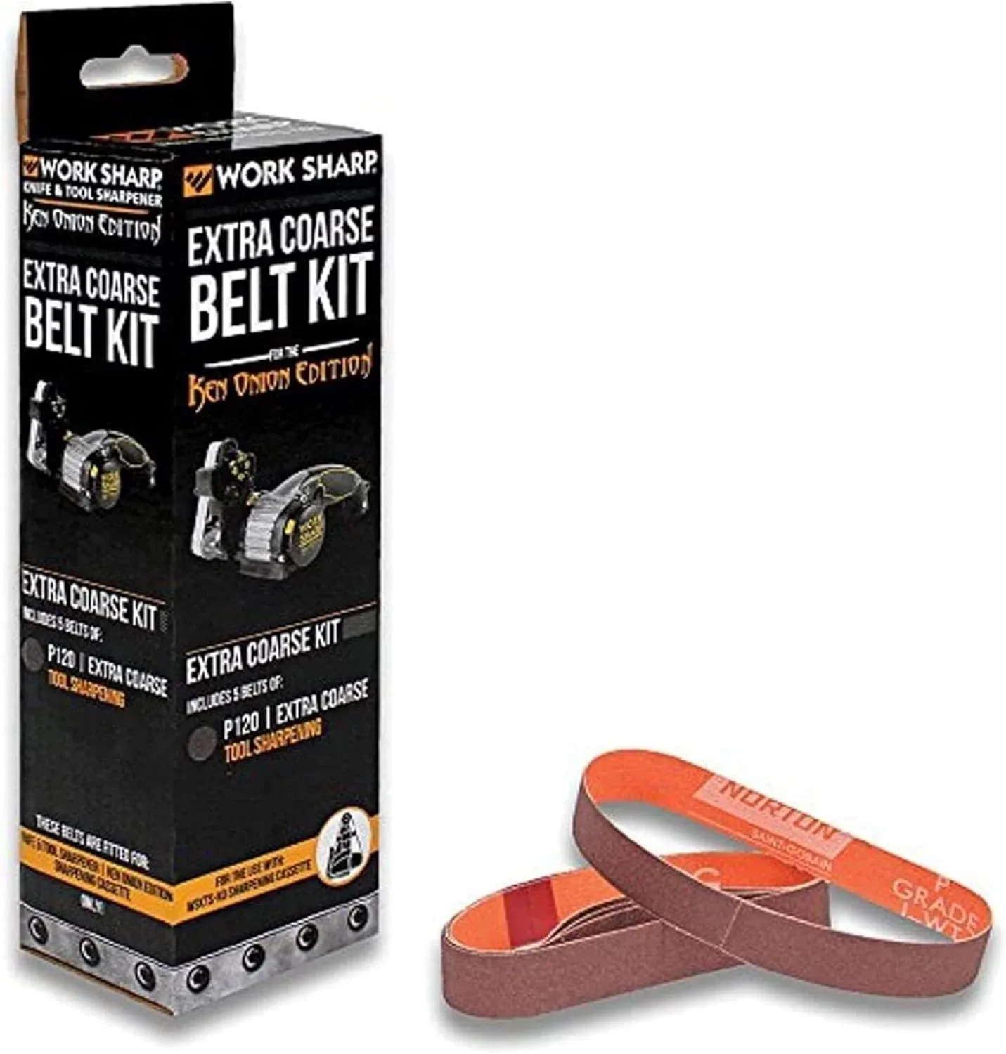 Work Sharp Red P120 Grit Belt for the Ken Onion Edition