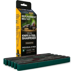 Work Sharp WSKTS Coarse P80 Grit Belt Accessory Kit