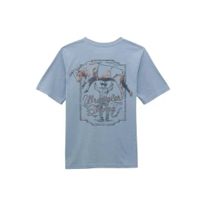 Wrangler Boy's Ashley Blue Strong Tee Shirt