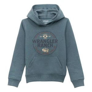 Wrangler Boys Goblin Blue Wrangler Ranch Hoodie