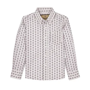 Wrangler Boy's Sangria Classic Long Sleeve Shirt