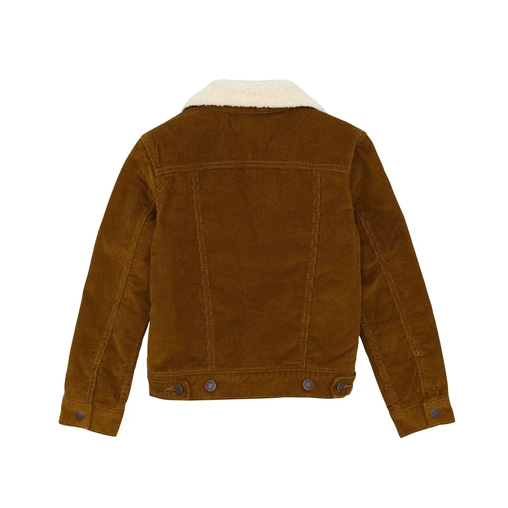 Wrangler Boy's Sherpa Lined Corduroy Jacket - Image 2