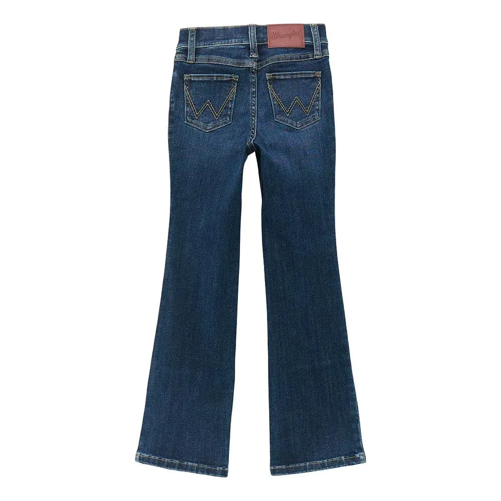 Wrangler Girl's Bespoke Lacey Boot Cut Jeans