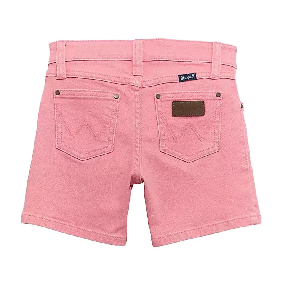 Wrangler Girl's Pink Aubrie Shorts