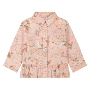 Wrangler Infant Pink Snap Shirt