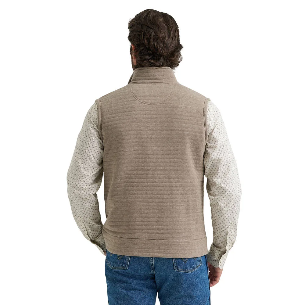 Wrangler Men's George Strait Tan Sleeveless Vest - Image 2