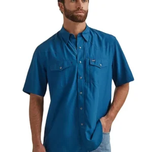 Wrangler Mens Performance Short Sleeve Shirt