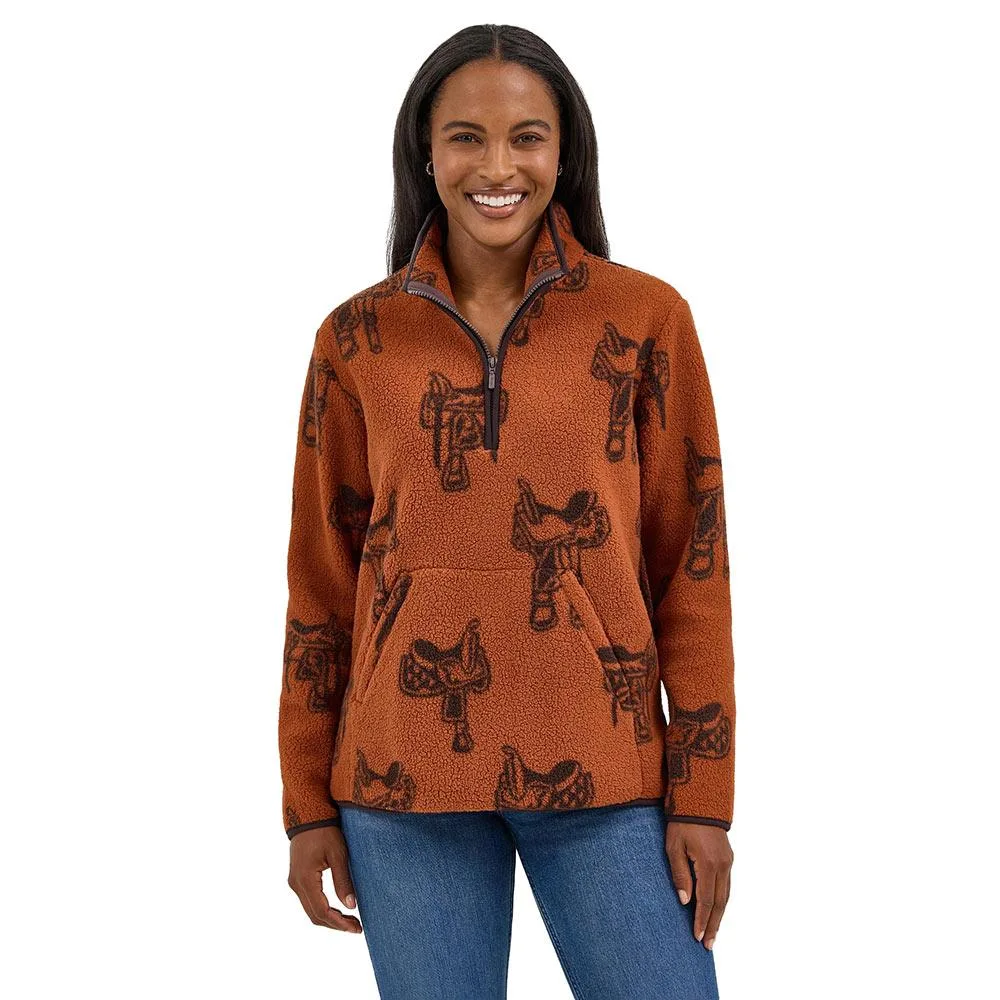 Wrangler Women's Retro Horse Quarter Zip