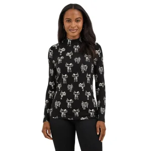 Wrangler Women's Saddle Print Top