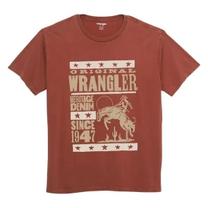 Wrangler Womens Spice Heritage Graphic Tee