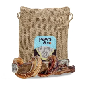 Wrapped Split Antler Dog Chew