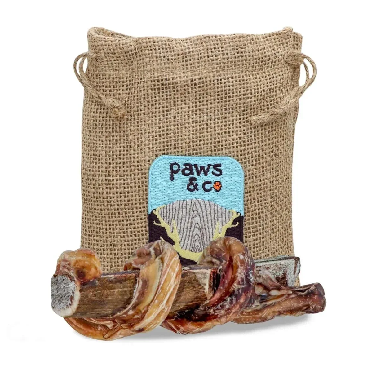 Wrapped Split Antler Dog Chew - Image 2
