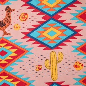Wyoming Traders Cactus Lizard Southwest Wild Rag