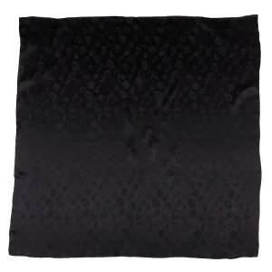 Wyoming Traders Cowboy Logo Black Wild Rag