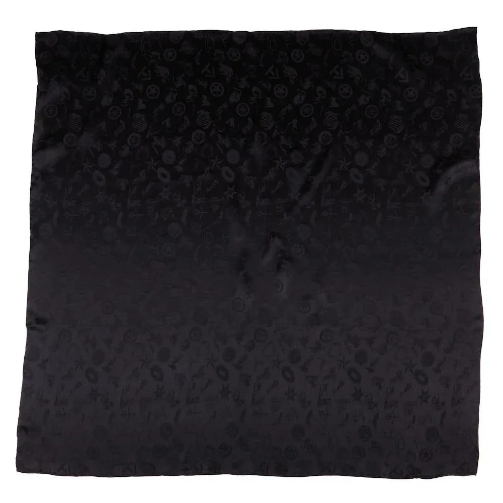 Wyoming Traders Cowboy Logo Black Wild Rag