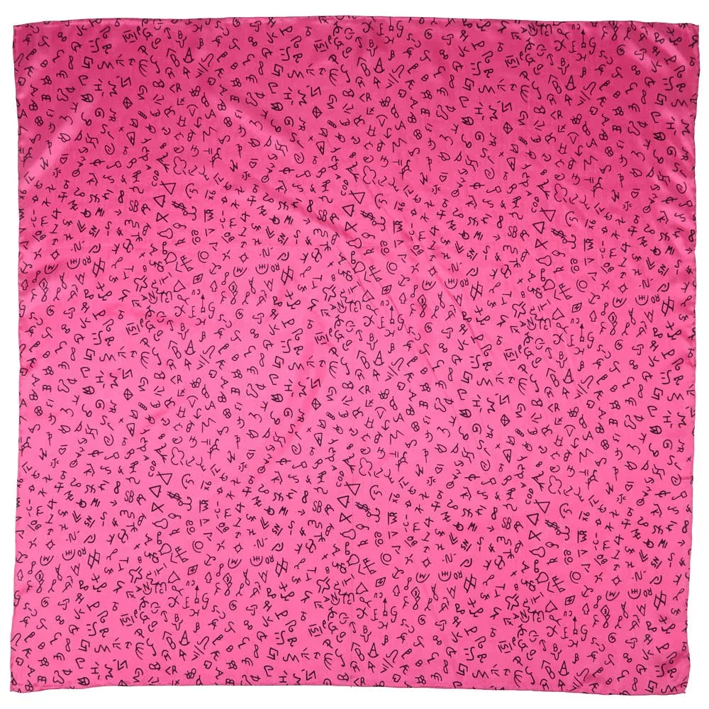 Wyoming Traders Dark Pink Brand Wild Rag - Image 2