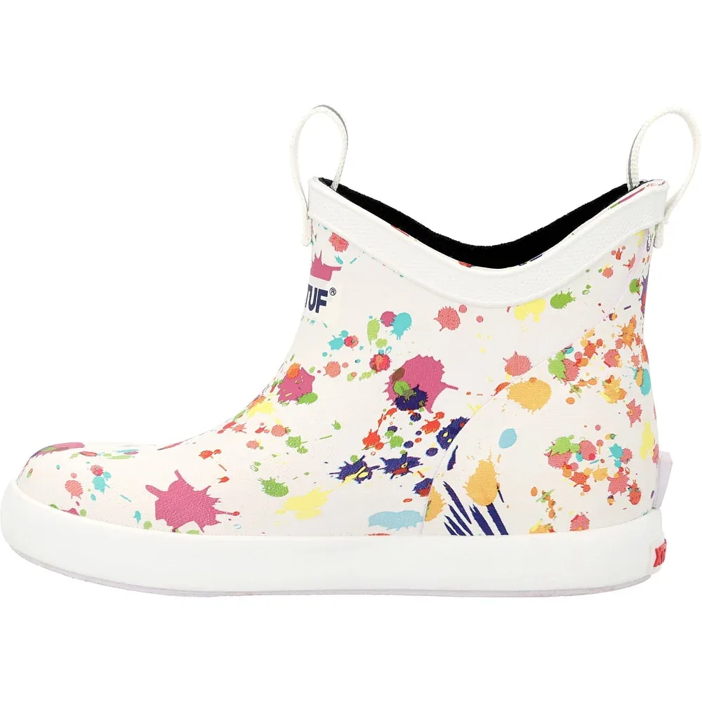 Xtratuf Kid`s Paint Splatter Ankle Deck Boot - Image 2