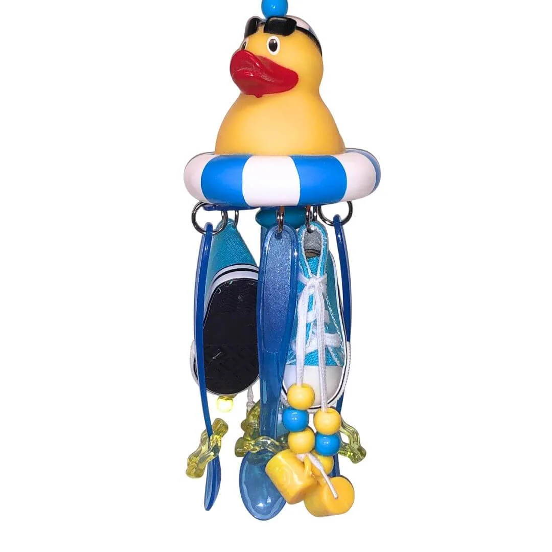 Yellow duck bird toy