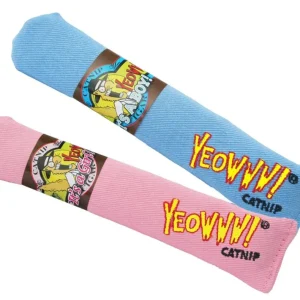 Yeowww! Big Baby Cigars Catnip Toy Blue 7 in 12 Pack