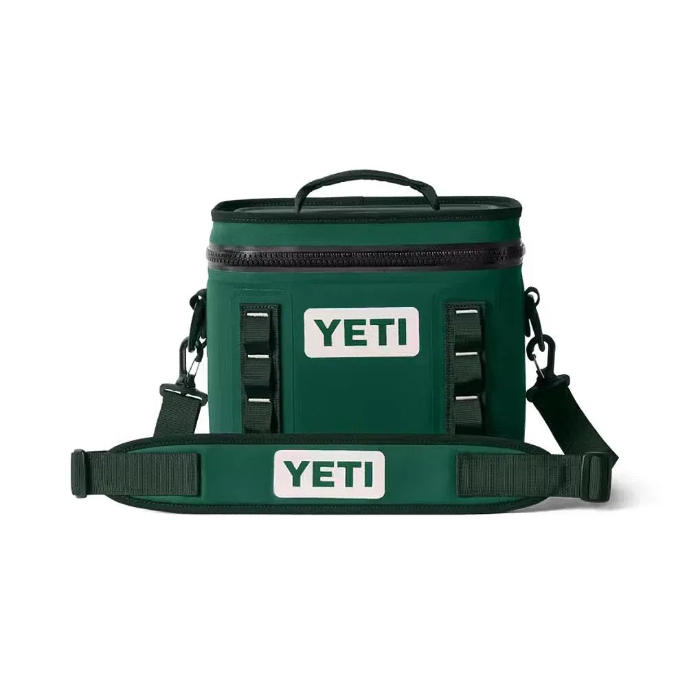Yeti Coolers Hopper Flip 8 Black Forest Green Soft Cooler