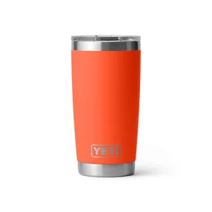 Yeti Coolers Papaya Rambler 20 oz Tumbler MagSlider Lid