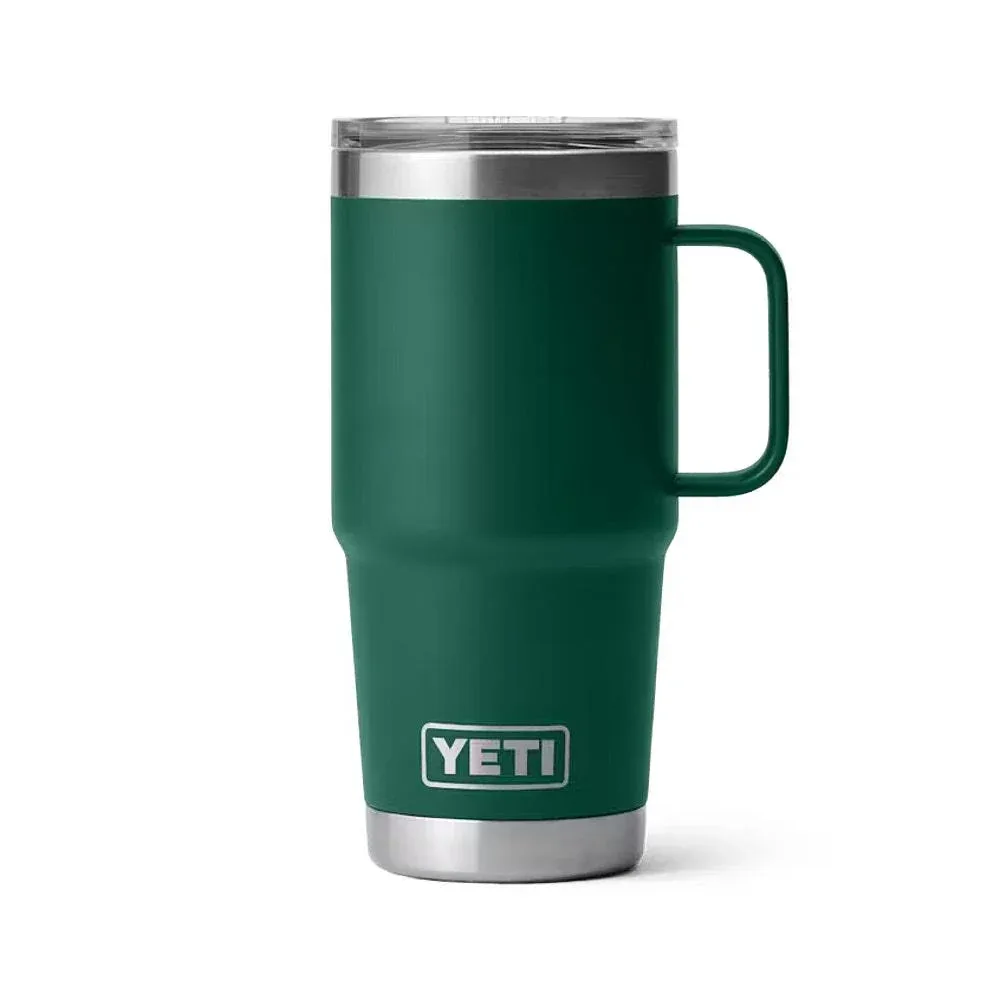 Yeti Coolers Rambler 20oz Travel Mug Black Forest Green
