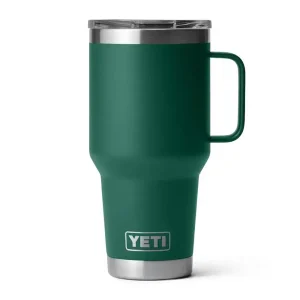 Yeti Coolers Rambler 30oz Travel Mug Black Forest Green