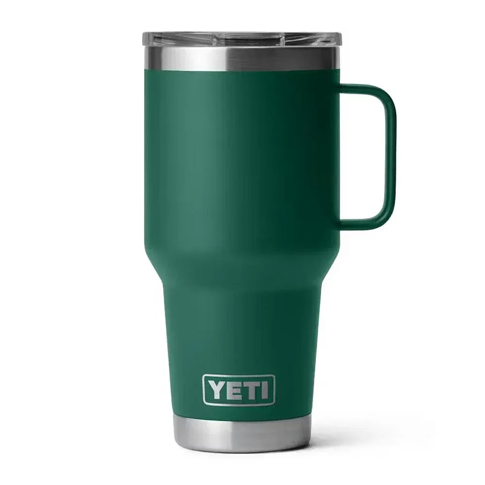 Yeti Coolers Rambler 30oz Travel Mug Black Forest Green